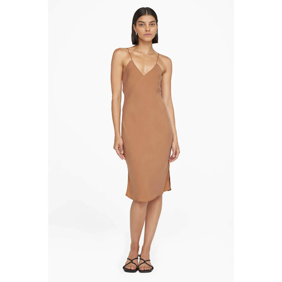 NWT‎ Anine Bing Bay Dress Brown - Picture 2 of 10